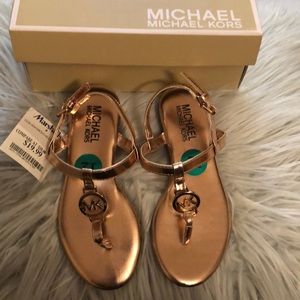Michael Kors t-strap sandals